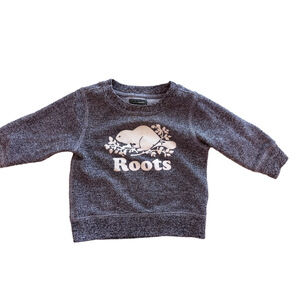 Baby Roots Sweatshirt 6-12M Gray